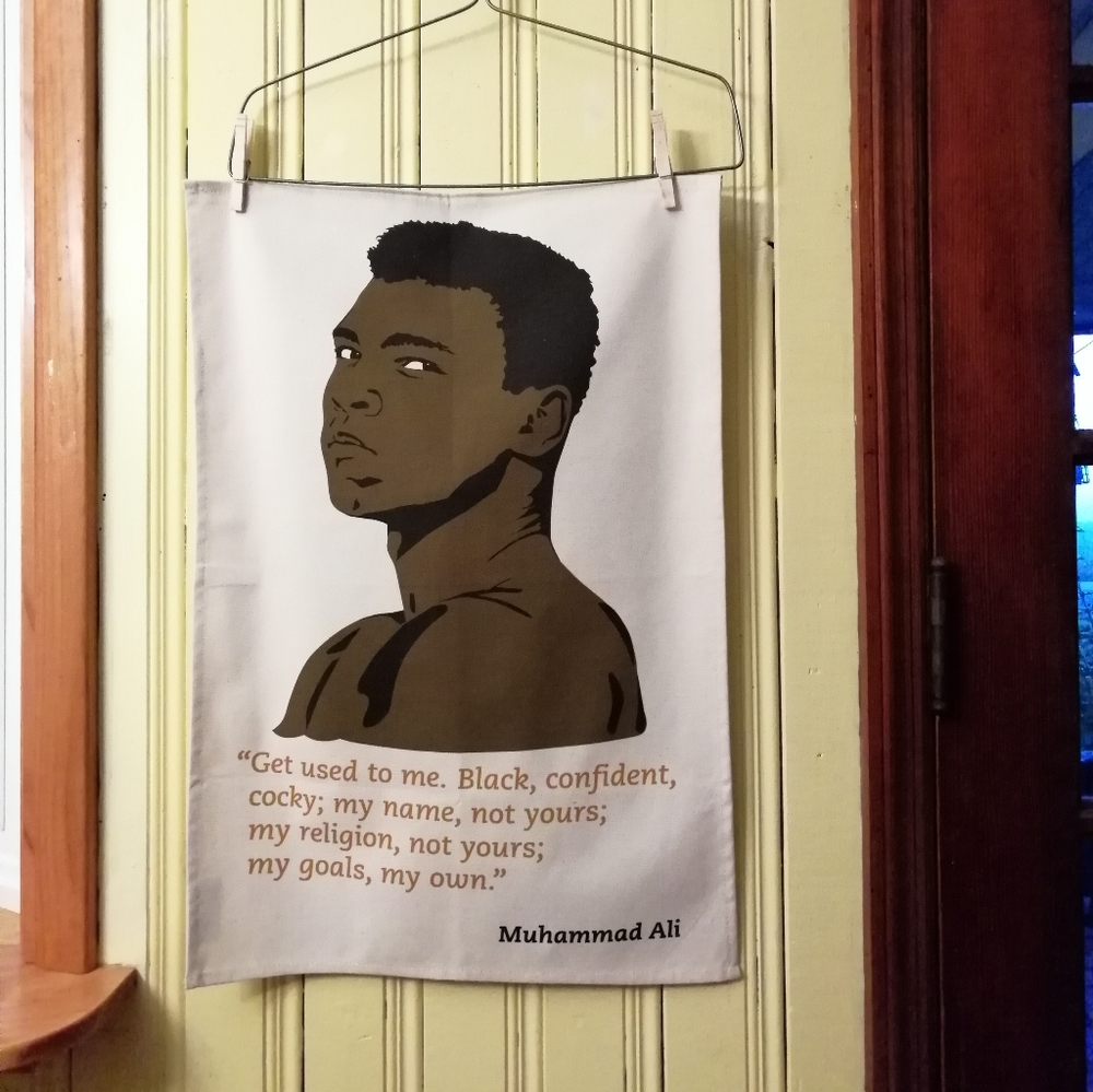 Radical Tea Towel Muhammad Ali